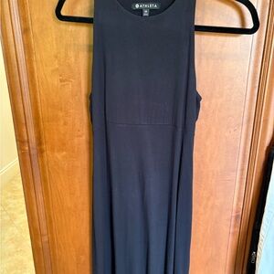 Athleta Classic Black Maxi Dress